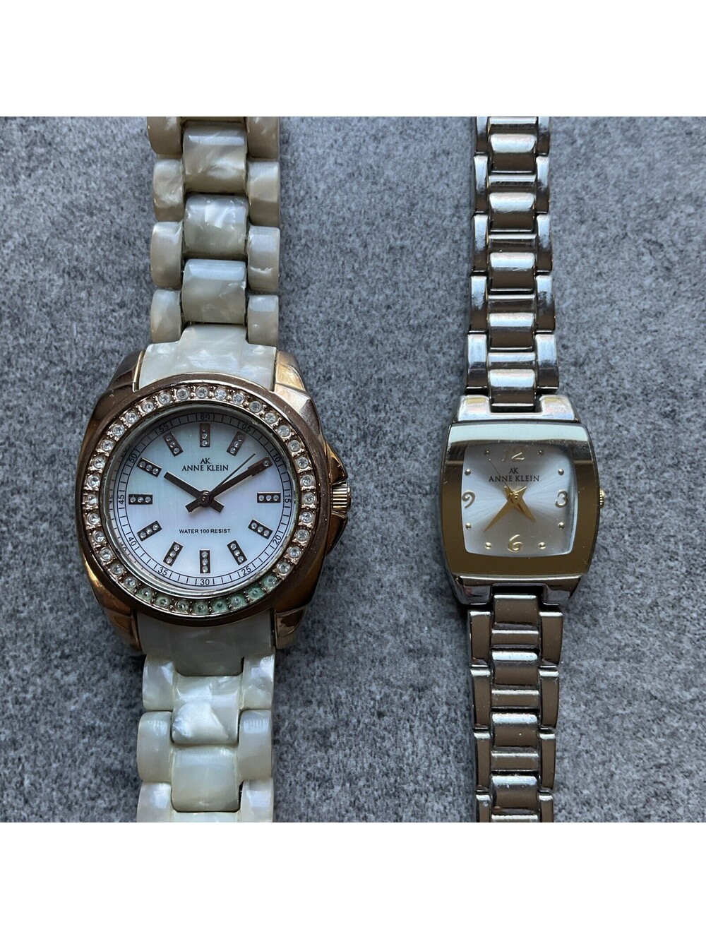 Beautiful Pair Of Anne Klein Womens Watches Both Watches Run Great A1